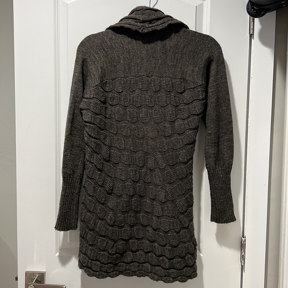 Firenze Italian alpaca wool blend Cardigan - Picture 3 of 7